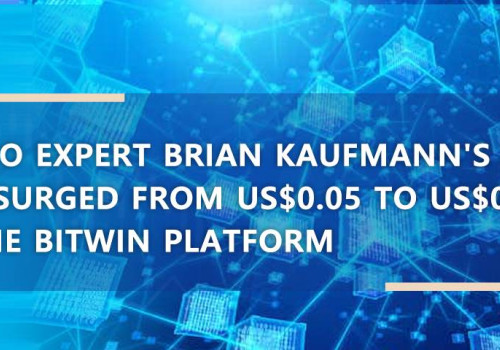 Crypto Expert Brian Kaufmann's VAC Coin has surged from US$0.05 to US$0.32395 on the BitWin platform